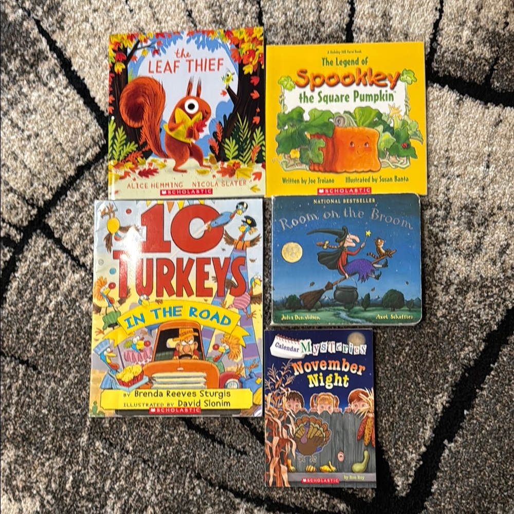 Fall Themed Book Set for Kids